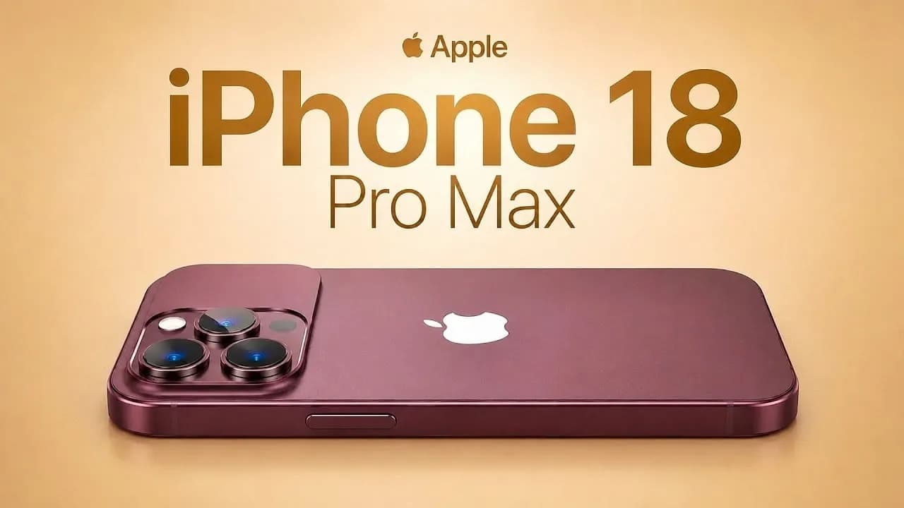 iPhone 18 Pro Leak: Stunning Dark Cherry Design, A20 Pro Power & Major Upgrades